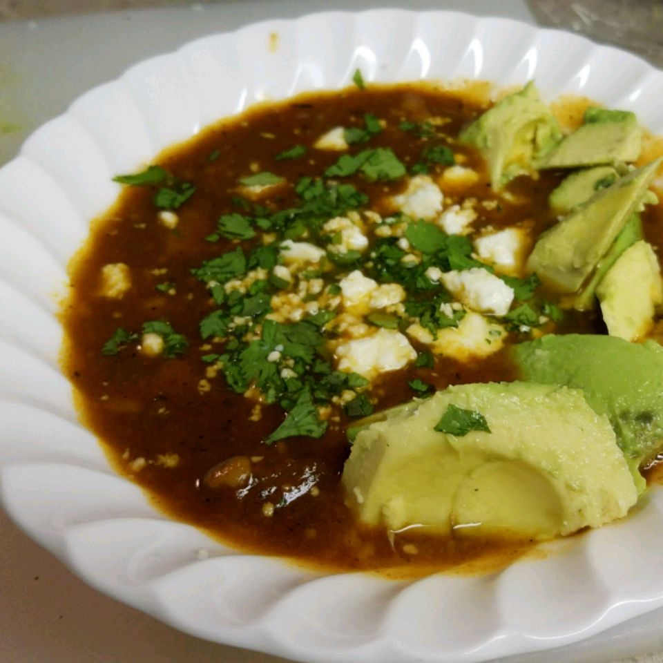 Súp gà Enchilada