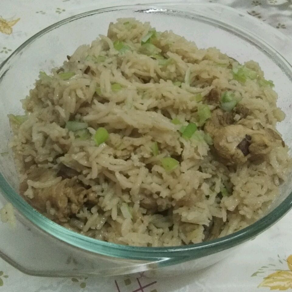 Gà nấu chậm biryani