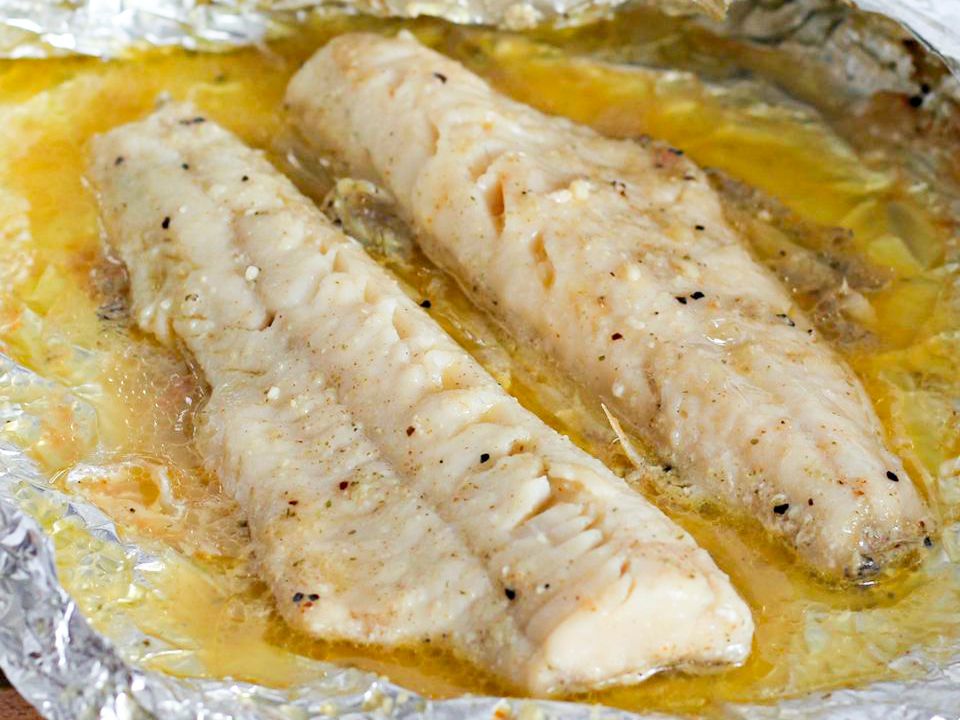 Walleye nướng tuyệt vời