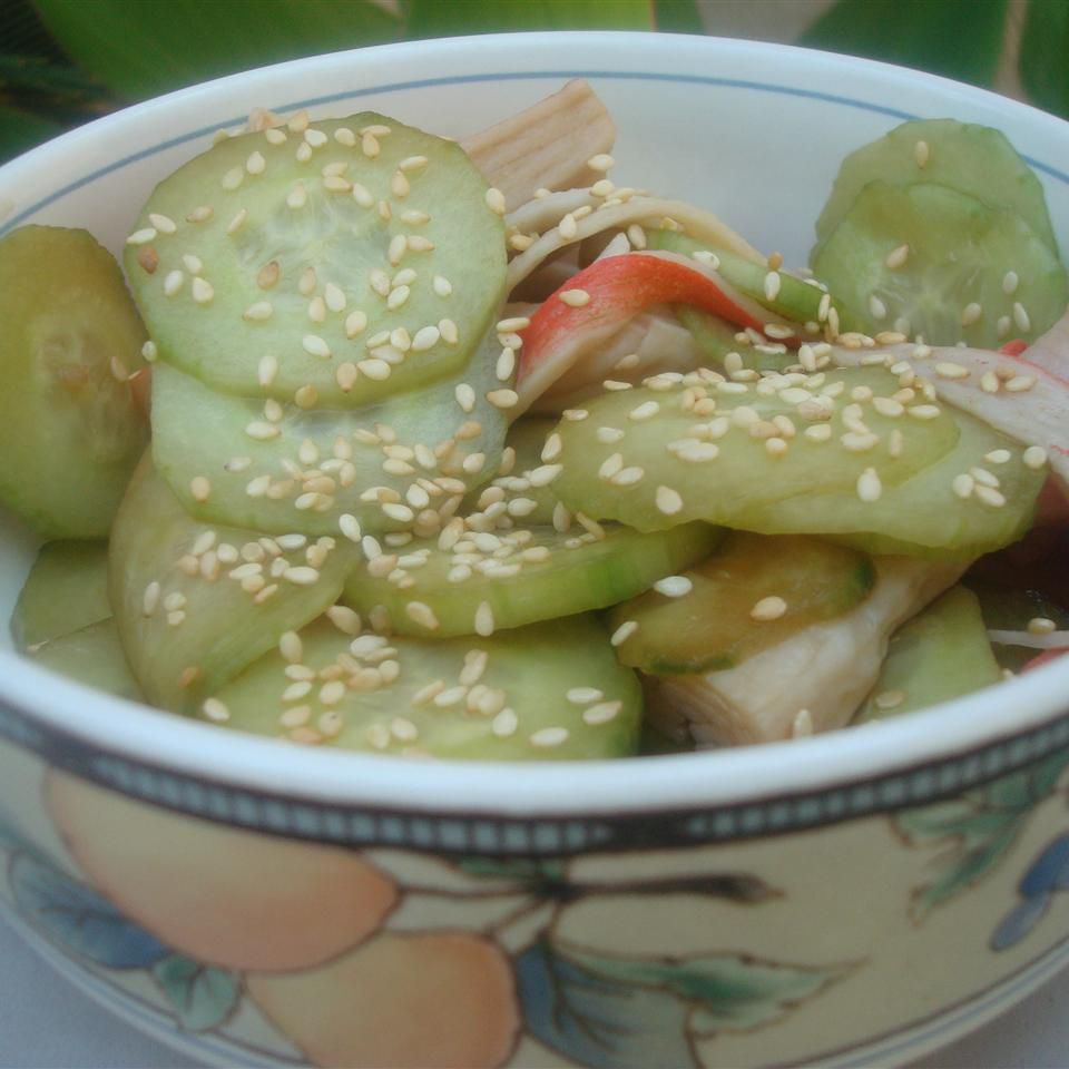 Sunomono (Salad dưa chuột Nhật Bản và hải sản)