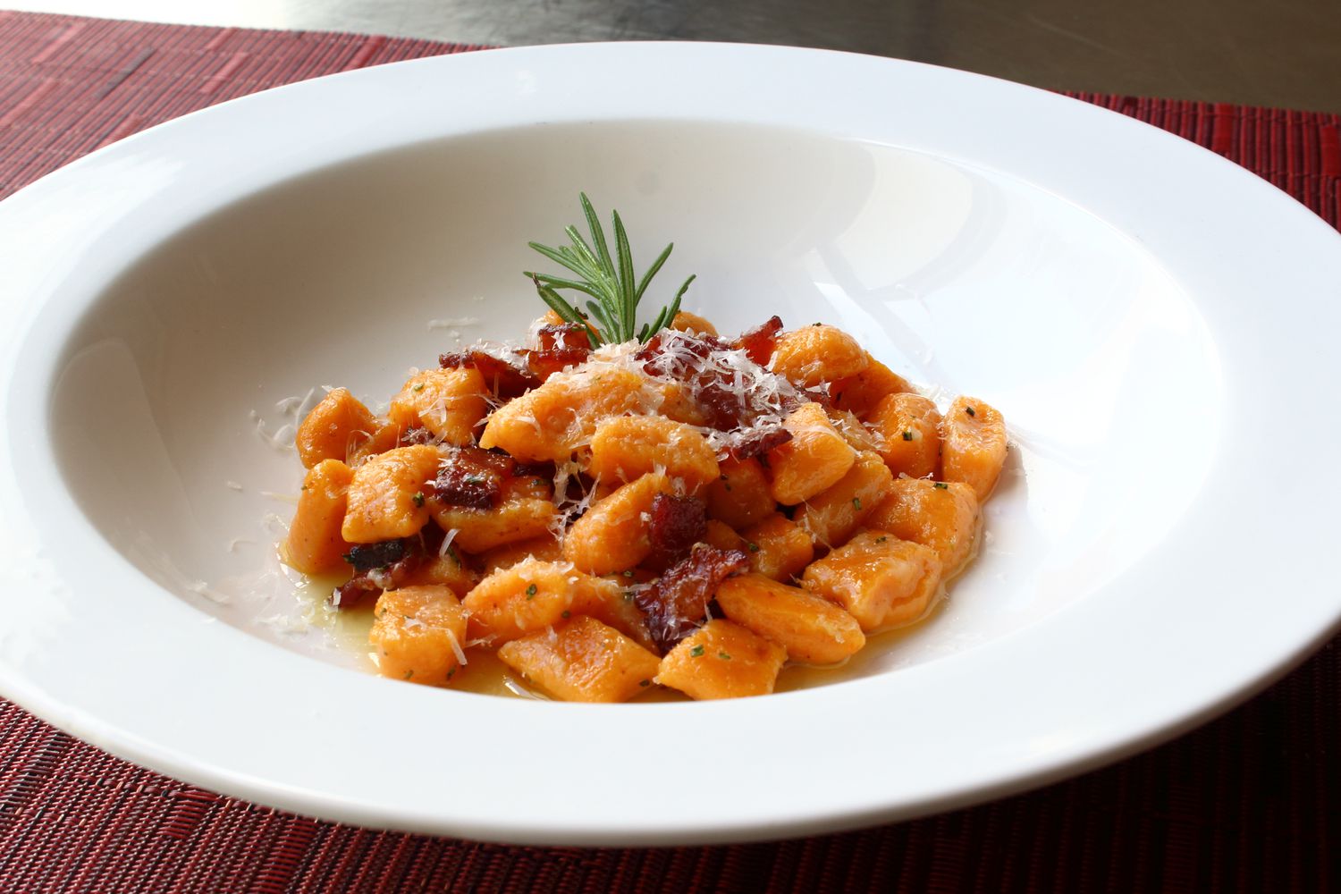 Đầu bếp Johns sweet Potato gnocchi