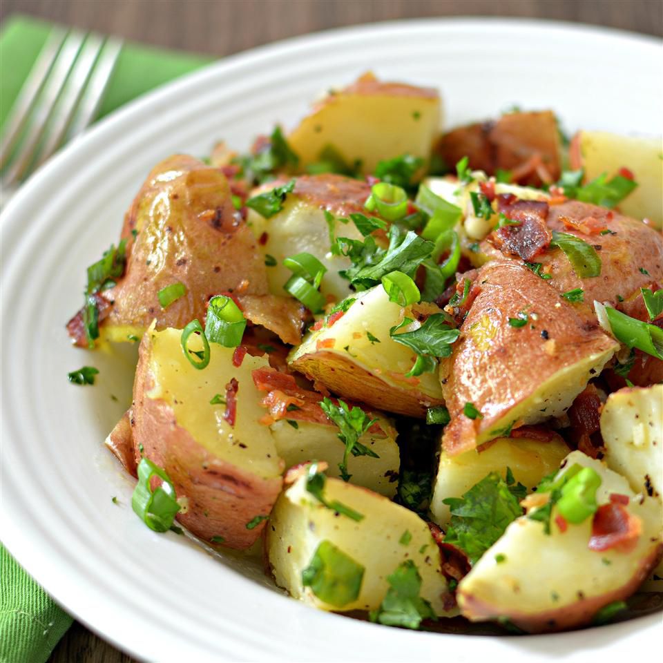 Salad khoai tây nướng