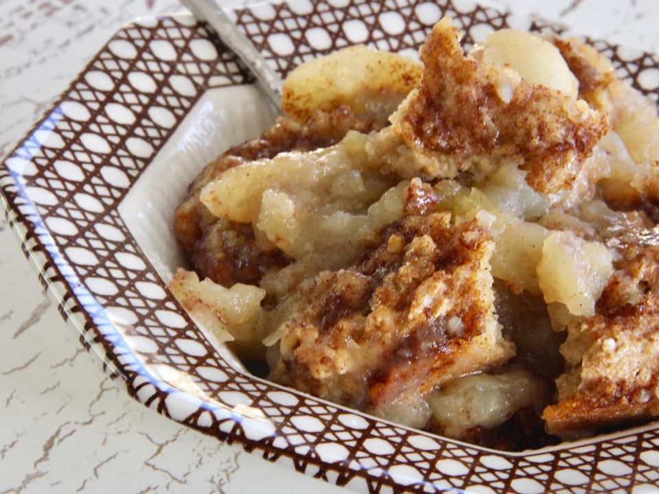 Cobbler táo giòn