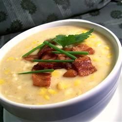 A-MAIZE-ing Corn chowder