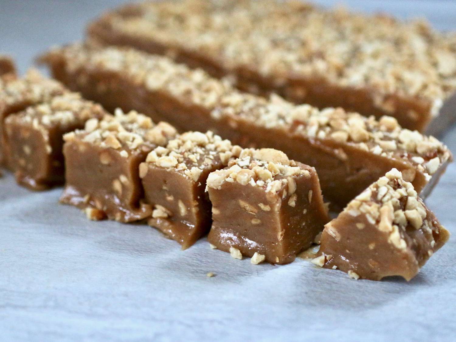 Nans Peanut Butter Fudge với kẹo dẻo