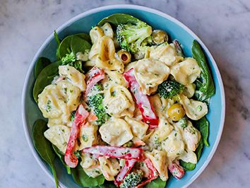 Tortellini Pesto Salad