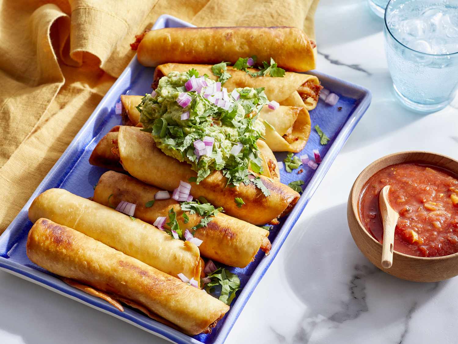 Dễ dàng gà flautas