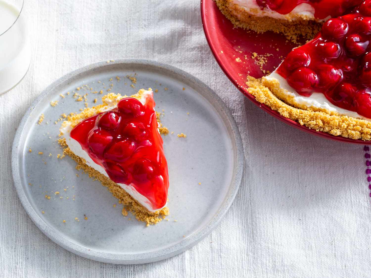 Best No-Bake Cherry Cheesecake