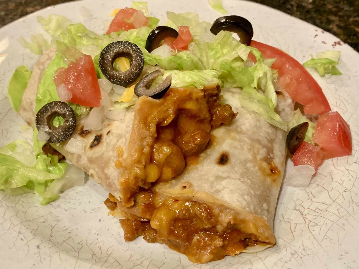 Sloppy Joe Burritos