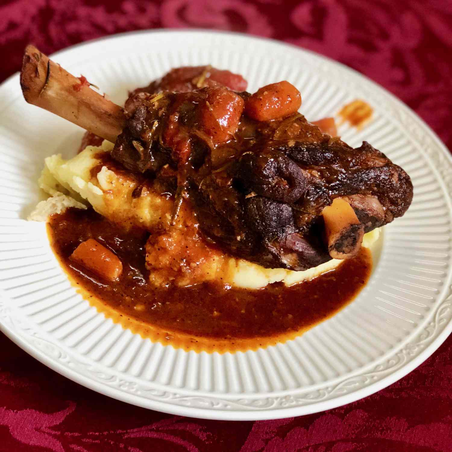 Rosemary Braised Lamb Shanks