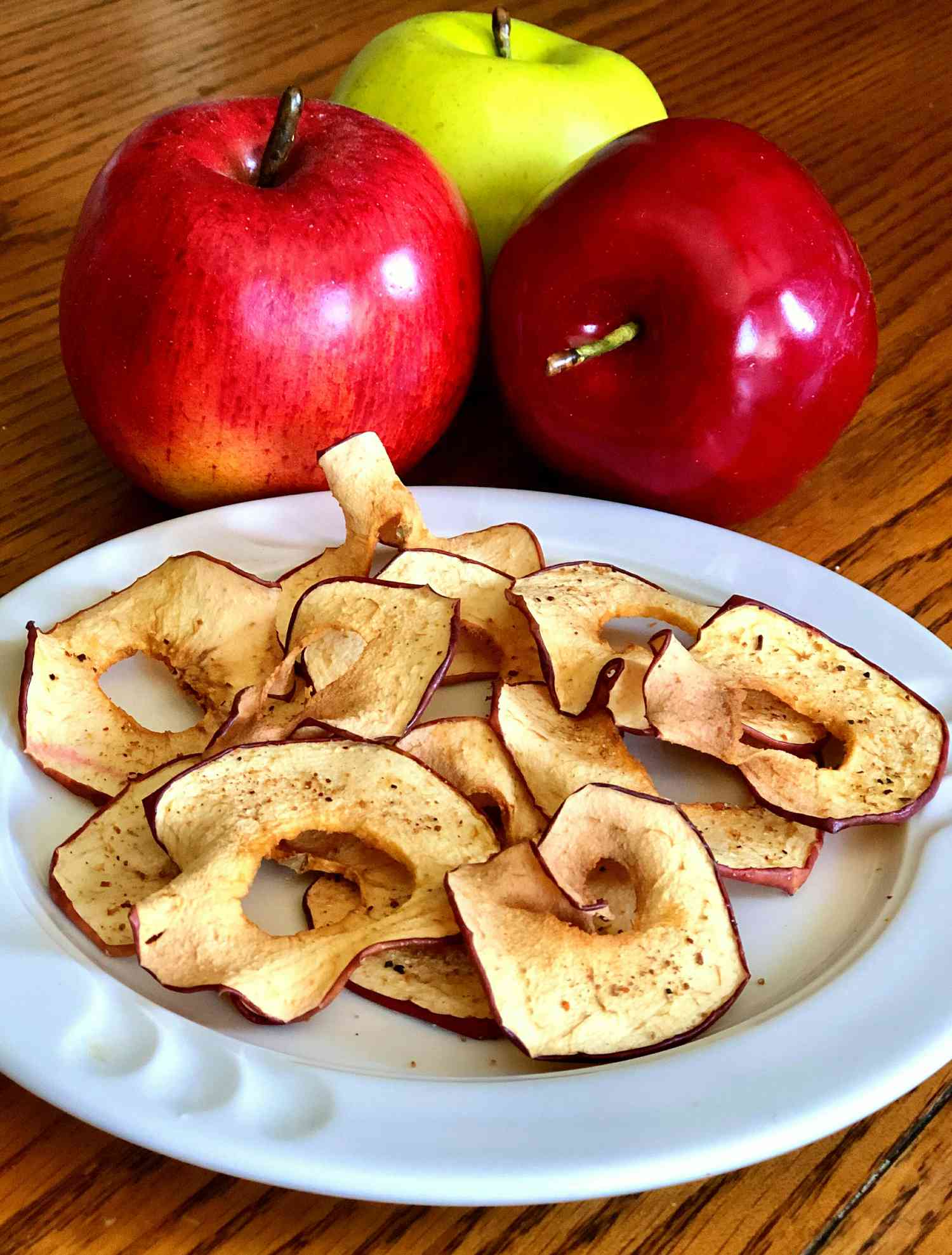 Air Fryer Tajin Apple Chip