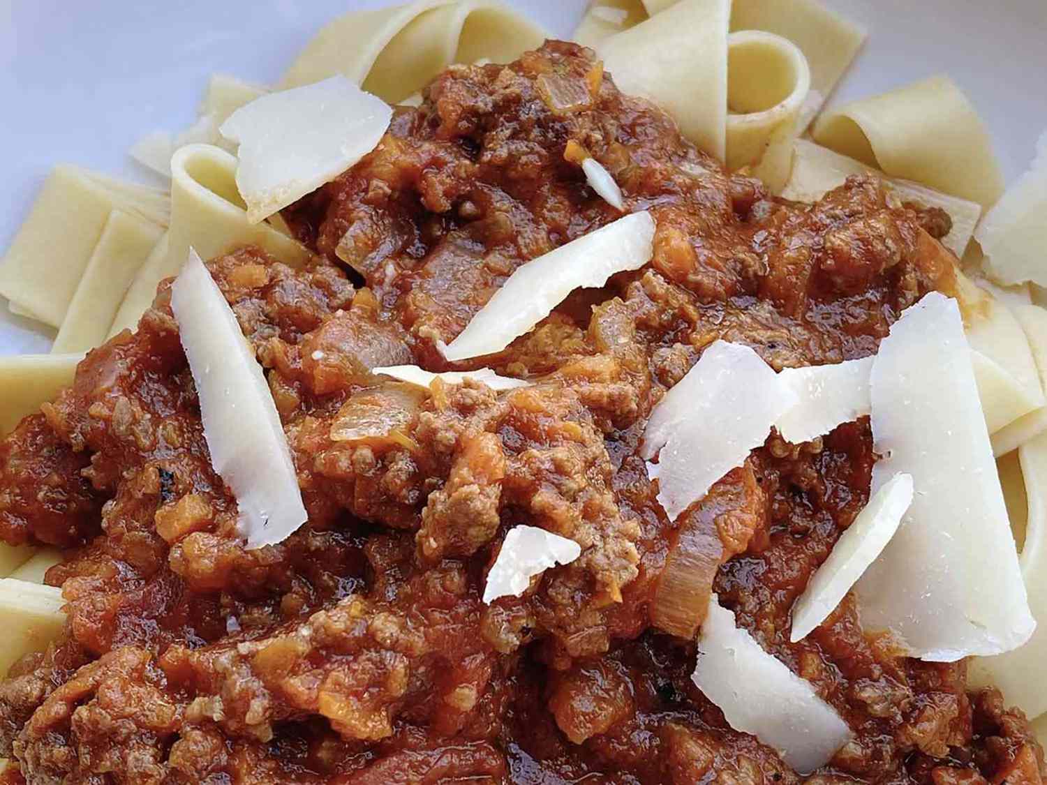 Pappardelle Bolognese