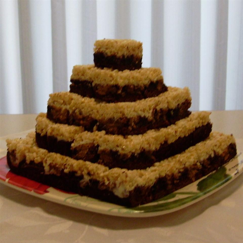 Bơ đậu phộng gạo krispies brownies