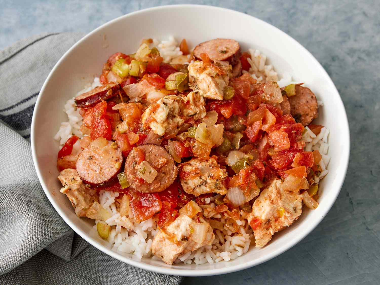 Colleens Slow Noker Jambalaya