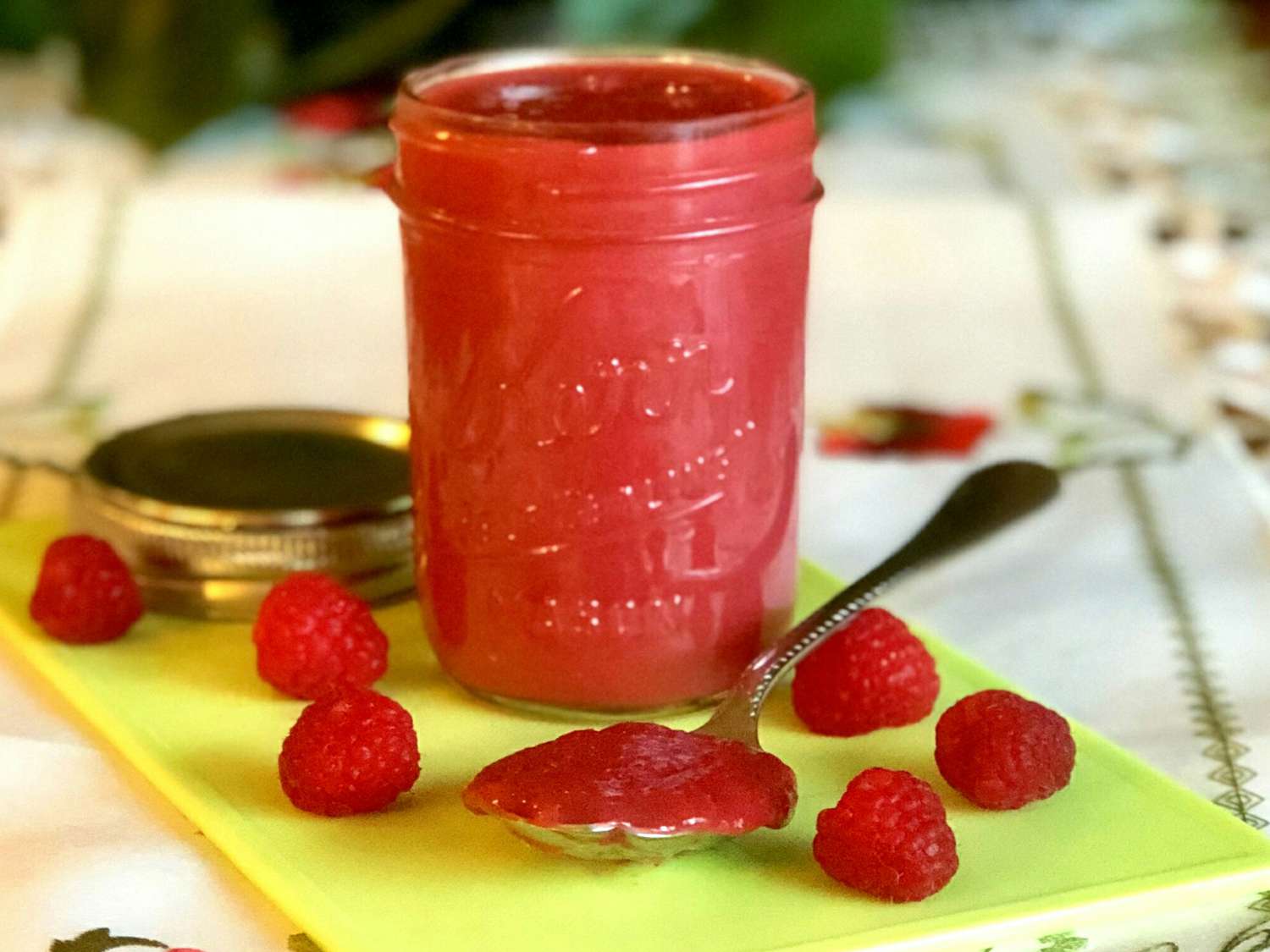 Raspberry sữa đông