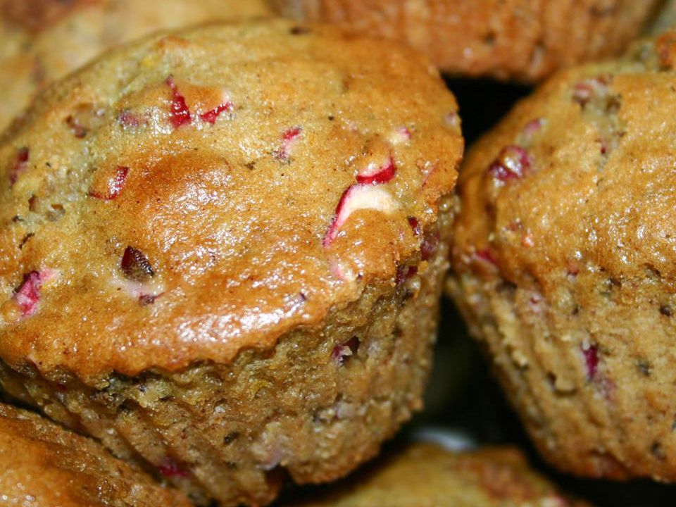 Cranberry Applesauce Buffins