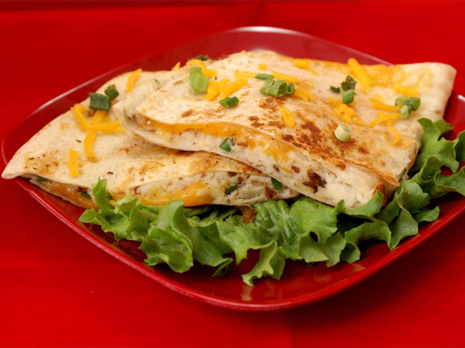 Quesadilla khoai tây nghiền