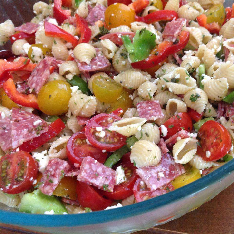 Salad mì ống antipasto