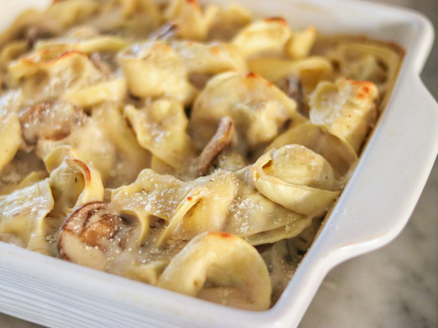 Cheesy nướng tortellini